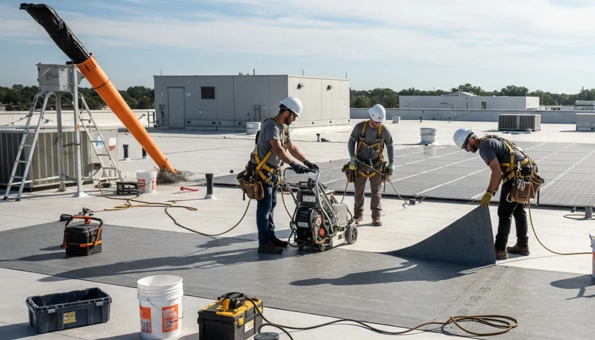 Denver siding installation for commercial buildings, protecting businesses from hail, snow, and UV damage