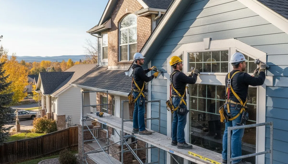 Denver, CO siding installation by a professional vinyl siding contractor